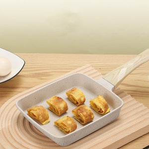Tamagoyaki Nonstick Square Wooden Handle Frying Pan: Your Kitchen Companion