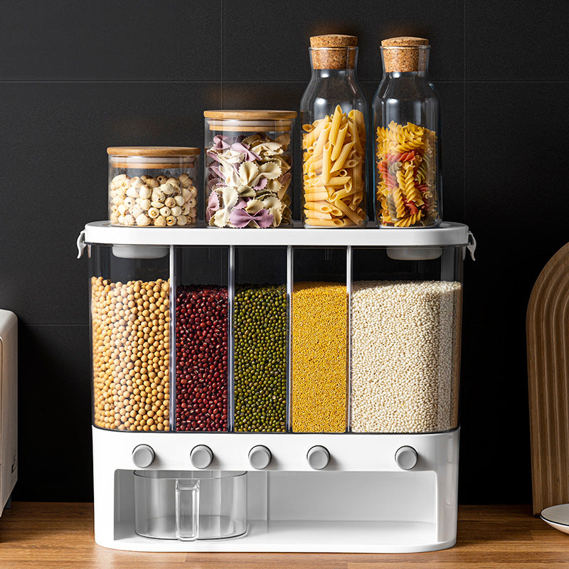 Transform Your Kitchen with the Sealed Kitchen Cereals Separated Storage Box