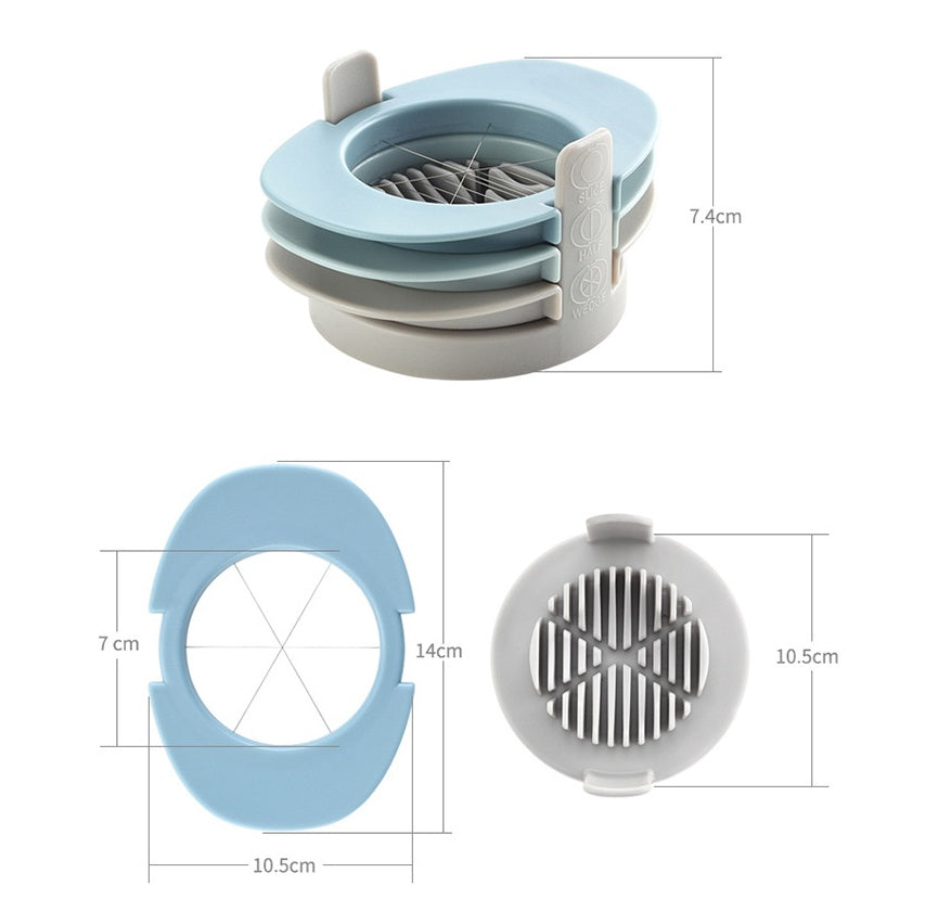 Transform Your Cooking with the Kitchen Gadget Cut Eggs Manually Cut Eggs