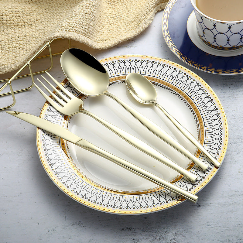 The Ultimate Dining Experience with Our 304 Stainless Steel Cutlery Set