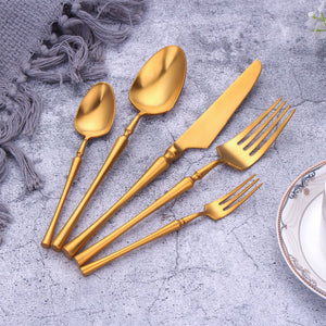 Elevate Your Dining Experience with the Western Cutlery 304 Stainless Steel 5-Piece Set